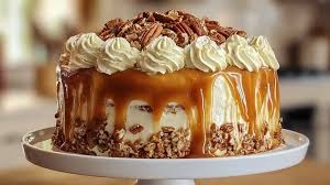 Butterscotch Praline Cake