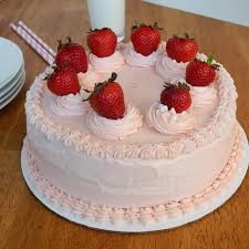 Strawberry cake