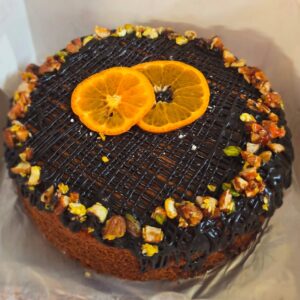 Zestful Orange Chocolate Cake
